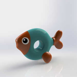 fish water toy designed by Justin Tsui artefactx